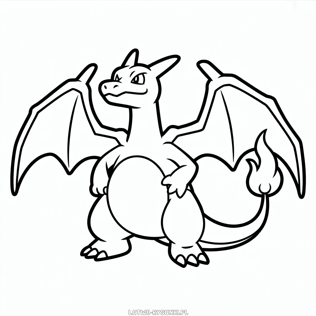 Rysunek Charizard Pokémon