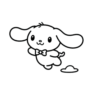 Rysunek Cinnamoroll Hello Kitty