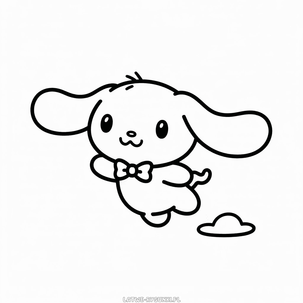 Rysunek Cinnamoroll Hello Kitty