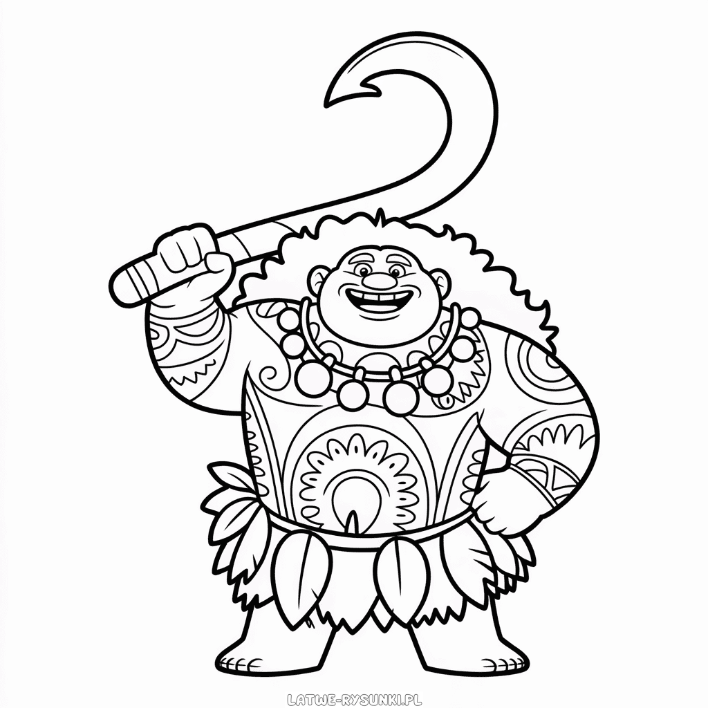 Rysunek Maui Vaiana