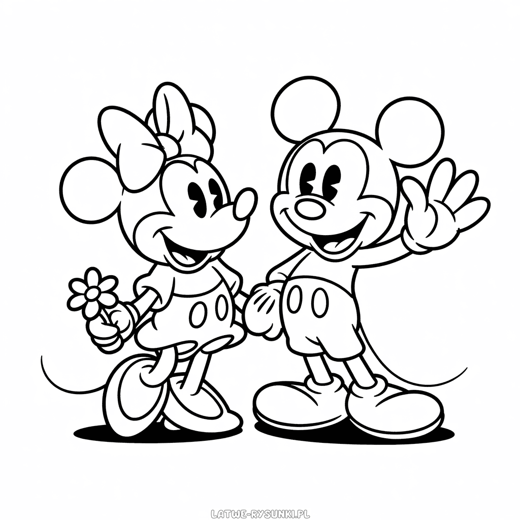 Rysunek Para Disney