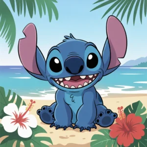 Rysunki Lilo i Stich