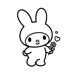 Rysunek Hello Kitty Moja Melodia