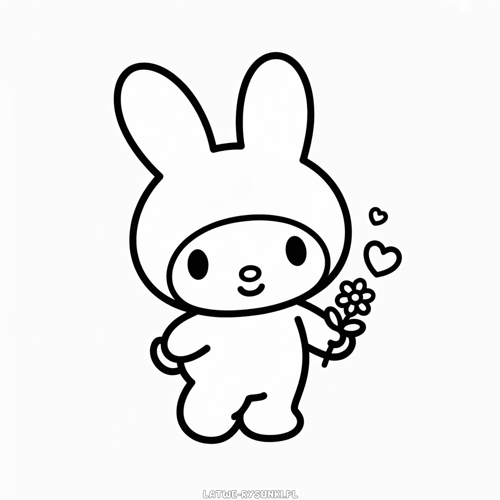 Rysunek Hello Kitty Moja Melodia