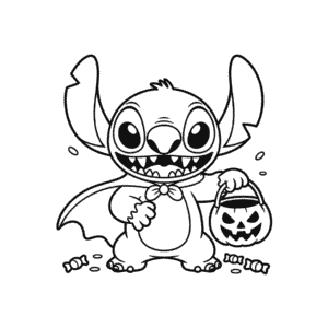 Rysunek Straszne Halloween Sticha