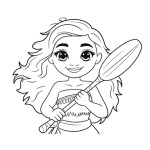Rysunek Anime Vaiana
