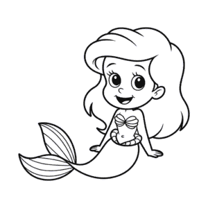 Rysunek Chibi Ariel