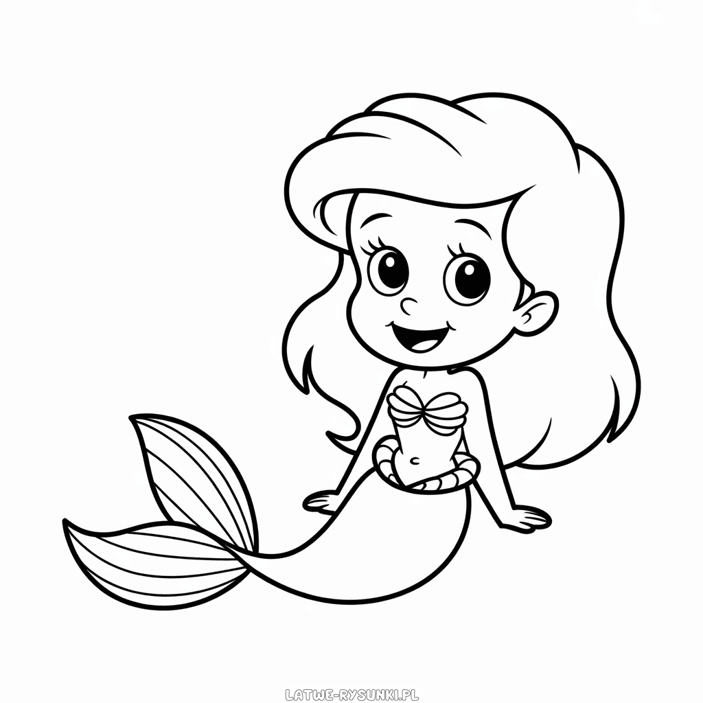 Rysunek Chibi Ariel
