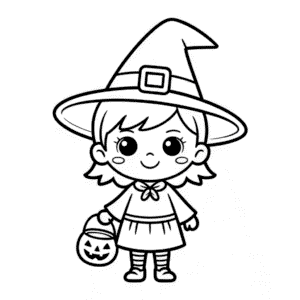 Rysunek Chibi Halloween