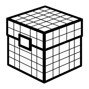 Rysunek Skrzynia w Minecraft