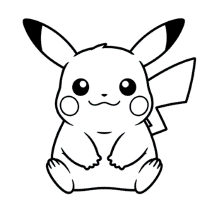 Rysunek Tłusty Pikachu