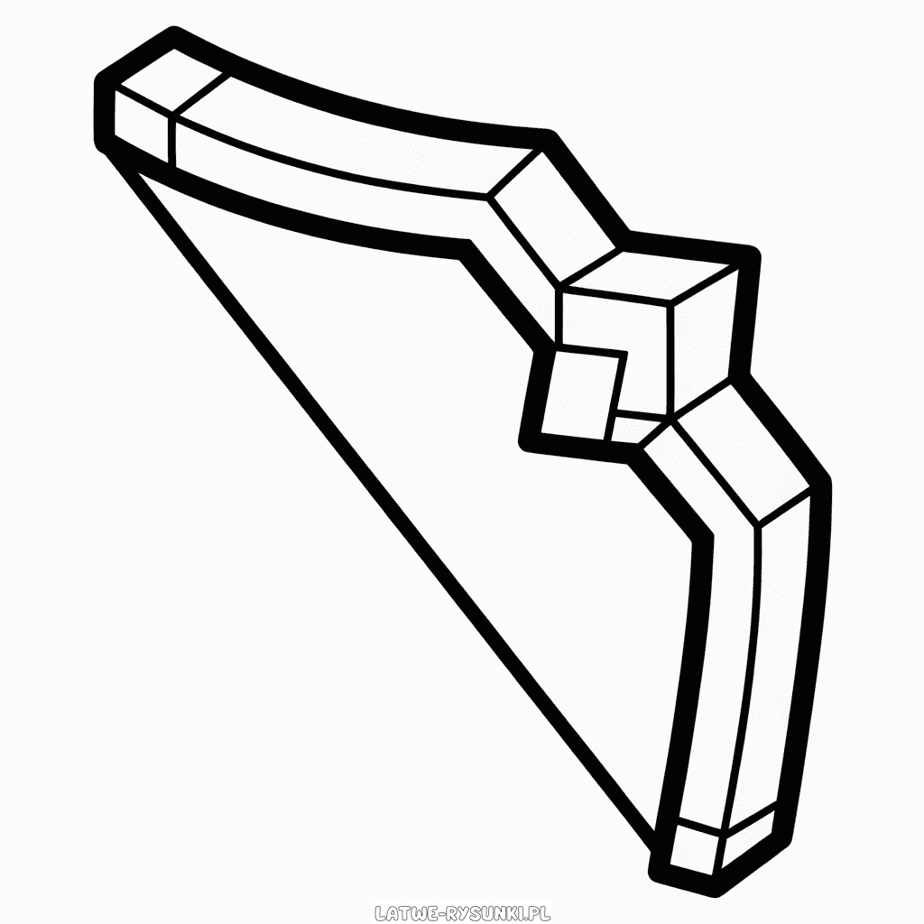 Rysunek Łuk w Minecraft